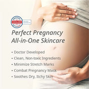 Minimal B Lotion - 8.11 Fl Oz - Pregnancy Safe, Maternity, Face and Body Moisturizer, Vitamin E, Non-Toxic, Unscented, Kor...
