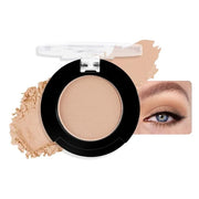 Monochrome Matte Eyeshadow Makeup Palette, Highly Pigmented Dark Brown Eyeshadow Palette, Matte Pressed Powder Eye shadow ...