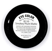 Smokey Plum Dark Purple Violet Brown Matte Opaque Pressed Powder Single Eyeshadow; Talc, Paraben & Cruelty Free - Product ...