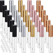 30 Piece Lip Gloss Tube 10 ml Empty Refillable Lip Balm Bottle Clear Plastic Gloss Container Reusable Lipstick Bottle with...