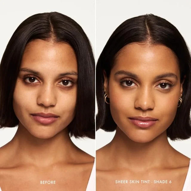 Summer Fridays Sheer Skin Tint - Skin Tint with Hyaluronic Acid - Helps Diminish Uneven Skin Tone - Sheer to Light Coverag...