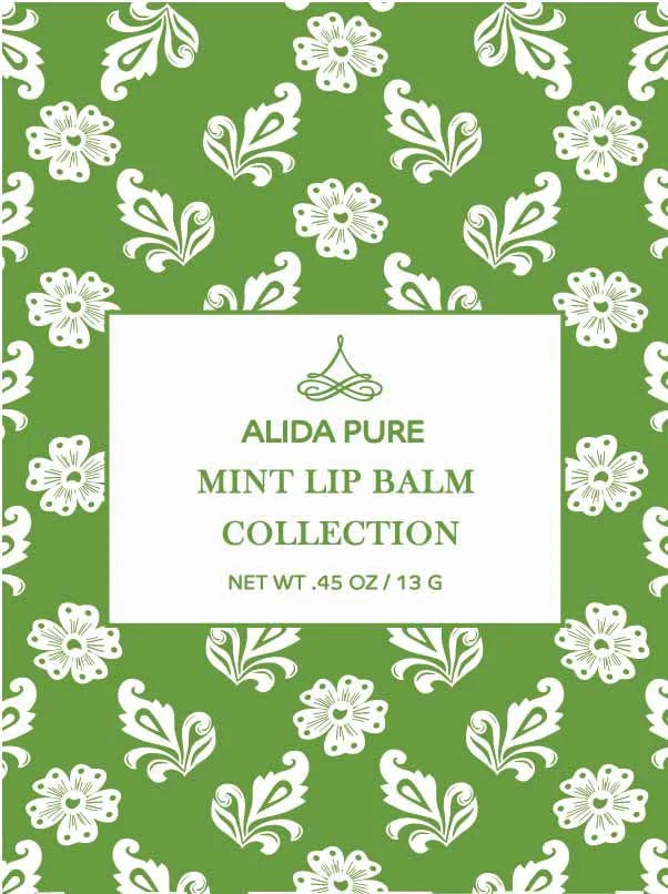 Mint Lip Balm Collection, Vegan Lip Lips,
