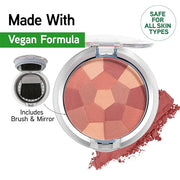 Physicians Formula Powder Palette Multi-Colored Blush Powder Blushing Rose, Dermatologist Tested - Product Image