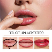 3 Colors Lip Stain Peel Off, Peel off Lip stain, Lip Tint Stain, Peel off Lip Liner Stain, Lip Stain Peel off Tint Tattoo ...