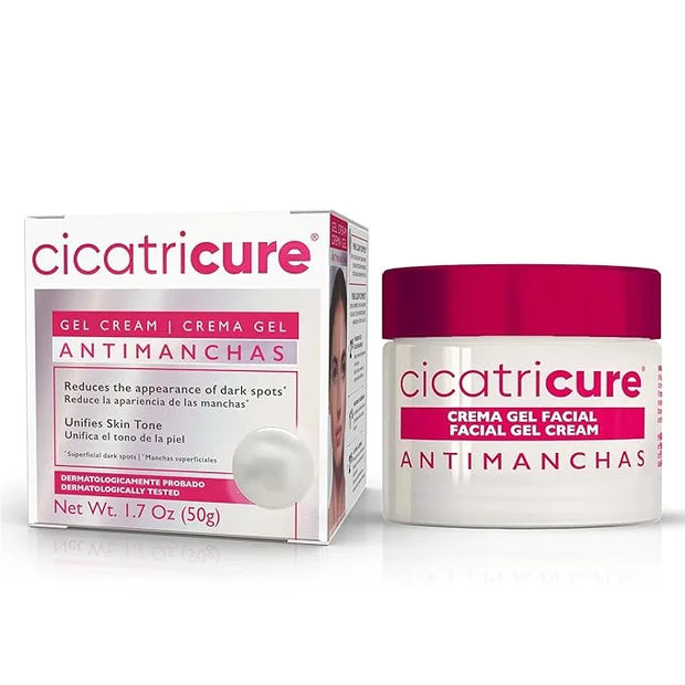 Cicatricure Face Moisturizer, Antimanchas Brightening Moisturizing Gel Cream, Reduces Dark Spots, Patches and Boosts Skin ...