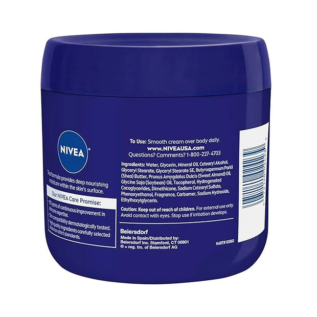 NIVEA Essentially Enriched Body Cream, Moisturizing Cream for Dry and Very Dry Skin, Enriched with Deep Nourishing Serum a...