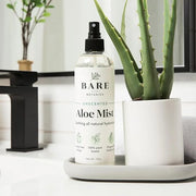 BARE BOTANICS Cooling Aloe Spray for Skin & Hair - Large 12oz | Sunburn Spray & Aloe Hair Moisturizer | 99.66% Pure Unscen...