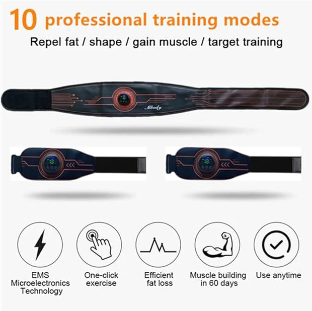 Fitness Workout Toner Abs Training Gear EMS Muscle 23''-60'' - Product Image