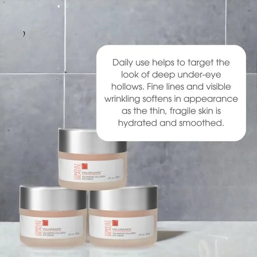 Consult Beaute Volumagen - Collagen Eye Cream - Hydrating - Plumping - Targets Deep Under Eye Hollows - Visibly Smoothen L...