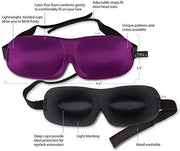 Bucky 40 Blinks No Pressure Printed Eye Mask for Travel & Sleep, Lattice, One Size - Product Image