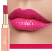 Oulac Moisturizing Shine Rose Pink Lipstick for Women, 2 in 1 Tinted Lip Balm for Winter, Hydrated Juicy and Glossy Lip Co...