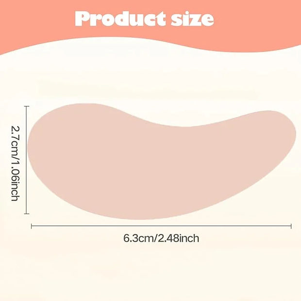 2 Pairs Silicone Reusable Eye Patches, Under Eye Mask Patches for Reduce Eye Wrinkle and Fine Lines Skin Care - Product Image