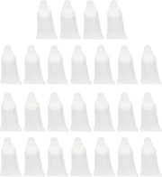 ZJchao 25pcs 5ml Lip Gloss Tube, Refillable Mini Empty Cosmetic Balm Tubes Container for Comestic Makeup Travel Toiletries...