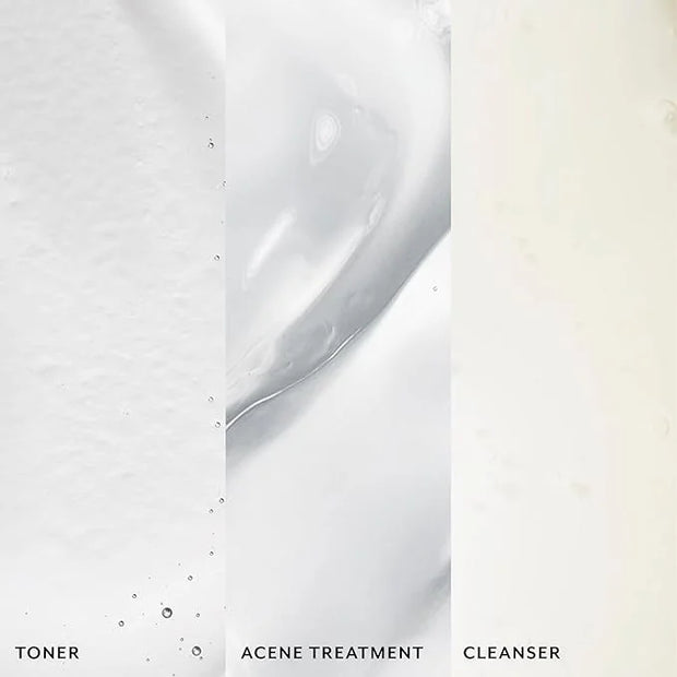 Bliss Clear Genius Trio: Clarifying Toner + Serum, Cleanser and Spot Treatment - Pore Purifying, Removed Excess Dirt & Oil...