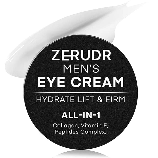 Men’s under Eye cream: all-in-1 Eye Bags, Dark Circles, and Puffiness reduce- Men’s eye care for hydrate, firm & repair - ...