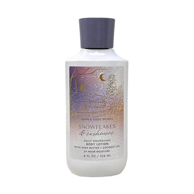Bath & Body Works - Snowflakes & Cashmere - Daily Trio - Gift Set - Shower Gel, Fine Fragrance Mist and Body Lotion – (Pac...