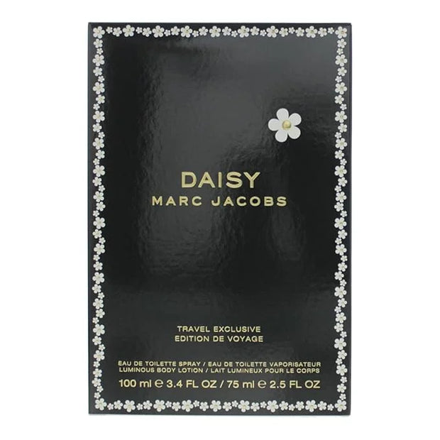 Marc Jacobs Daisy 2-Piece Gift Set for Women, (3.4 Ounce Eau de Toilette Spray, 2.5 Ounce Body Lotion) - Product Image