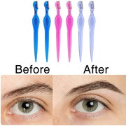 30 Pcs Dermaplane Razor Eyebrow Razor for Women Trimmer Shaver with Precision Cover Multipurpose Exfoliating Dermaplaning ...