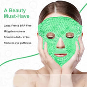 Face Eye Masks for Dark Circles and Puffiness, Migraines, Headache, Stress, Redness, Acne, Cooling Face Masks for Women Ma...