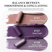 3PCS Cream Eyeshadow Stick Set,Pro Longwear Purple Eye Shadow Sticks Pencil Crayon-Grape Glam - Product Image