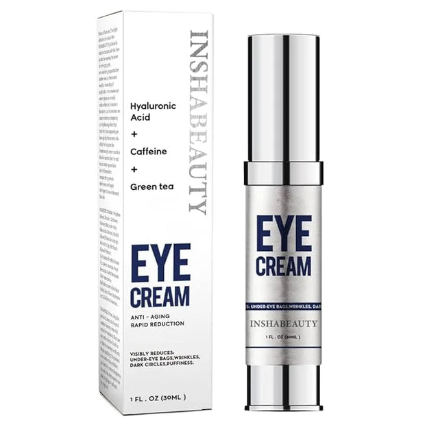 Revitalizing Eye Cream with Hyaluronic Acid, Caffeine, Green Tea - Anti-Wrinkle, Dark Circles,beauty,Firming, Puffiness, R...