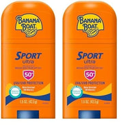 Banana Boat Sport Ultra Sunscreen Stick SPF 50, 1.5oz | Travel Sunscreen, Mini Sunscreen, SPF Stick Sunscreen, Oxybenzone ...
