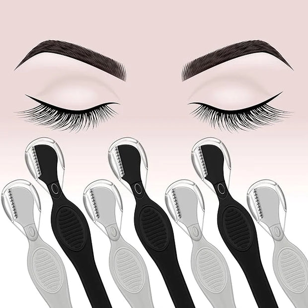 Mudder 28 Pcs Eyebrow Razor Knife Shaver Trimmer Shaver Multipurpose Exfoliating Tool Facial Hair Removal for Women Valent...