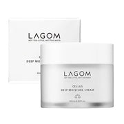 LAGOM Cellus Deep Moisture Cream Natural Moisturizer with Ceramide and D-Panthenol (B5) Snooth Hydrating Nourishing Protec...