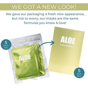 LAPCOS Aloe Sheet Mask, Daily Face Calm