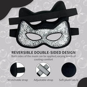 Cooling Eye Mask, Gel Eye Mask Hot Cold Use, Cold Eye Mask for Puffy Eyes, Dry Eyes, Headaches, Migraines, Sinus, Dark Cir...