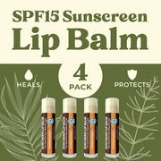 SPF Lip Balm 4-Pack by Earth's