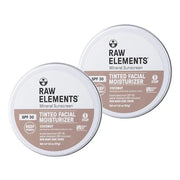 Raw Element Ultra-Moisturizing Tinted Face Cream, Non Toxic Mineral Face Sunscreen, Daily Tinted Moisturizer, Non-Nano Zin...