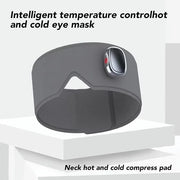 Heating or Cooling Eye Mask for Dark Circles and Eye Neck Padeye Mask Skincare and Puffiness, Intelligent Heating Physical...