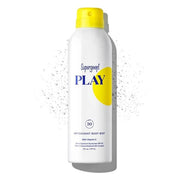 Supergoop! PLAY Antioxidant Body Mist with Vitamin C, 6 fl oz - SPF 50 PA++++ Broad Spectrum Sunscreen - Body Spray for Se...