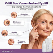 Beverly Hills V-lift Instant Eye Lift & Instant Facelift Anti Aging Eye Serum Treatment Bundle with Discount - Serum Treat...