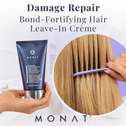 MONAT Damage Repair Bond-Fortifying Hair Crème – Leave-in Crème Conditioner Refreshing Neroli and Orange Flower Fragrance ...