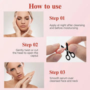 HKH Retinol Serum for Face - Anti Wrinkle Facial Serum with Vitamin C & Vitamin E, Vit A Capsule with Collagen for Women, ...