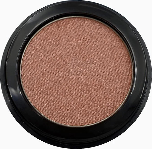 Mango Glow Shimmering Dusty Muted Pink Blush Bronzer Pressed Cheek Color Powder, Talc & Paraben Free, 4 Grams, No Animal T...