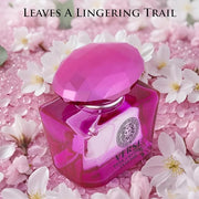Verse Pink Crystal Intense for Women 3.4 fl Oz - Fruity & Floral Scents of Raspberry, Peony, Magnolia & Lotus Flowers - Ba...