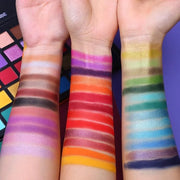 UCANBE Spotlight Eyeshadow Palette Professional 40 Color Eye Shadow Matte Shimmer Makeup Pallet Highly Pigmented Colorful ...