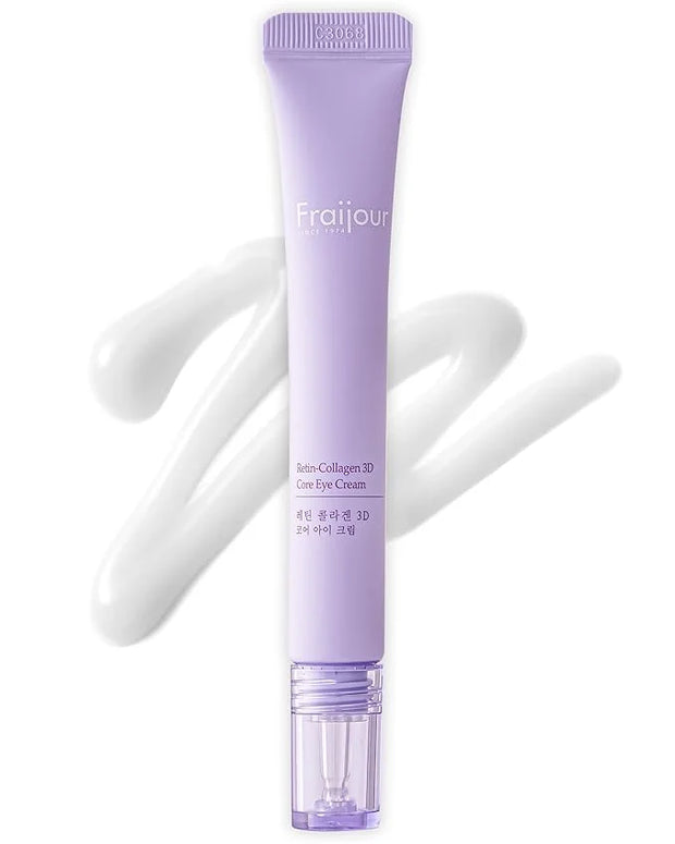 Retin-Collagen 3D Core Eye Cream – Anti-Aging Eye Cream with Bakuchiol & 7 Collagens, Firms & Hydrates Delicate Areas, Lig...