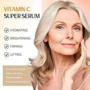 ANSDUR Super Vitamin C Serum for Women over 70: Hyaluronic Acid Serum for Face, Dark Spot Remover and Wrinkle Reduction - ...
