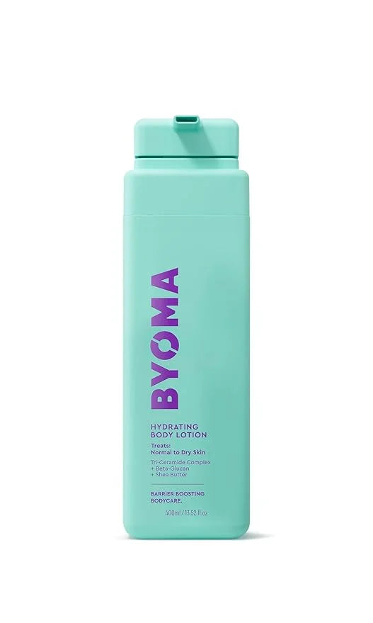 BYOMA Hydrating Body Lotion - Deeply Hydrates & Nourishes with Tri-Ceramide Complex, Shea Butter & Beta Glucan Skin Barrie...