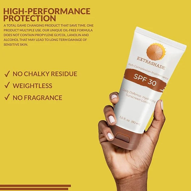 Premium Hydro Boost Black People Sunscreen for Face, Body, and skin of color, Broad Spectrum UVA/UVB Oil Free, Non-Greasy ...