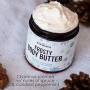 Shimmer Body Lotion with a Frosty Christmas Scent | Christmas Lotion Limited Edition with Organic Shea Butter | Body Butte...