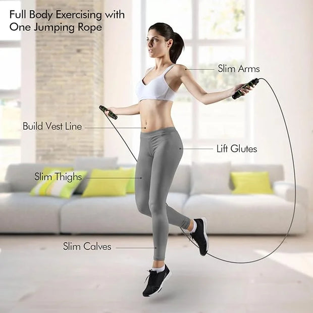 Jump Rope, Tangle-Free Rapid Speed Jumping Rope Cable - Product Image