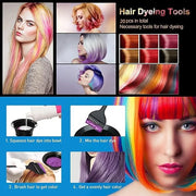20 Pcs Hair Dye Brush