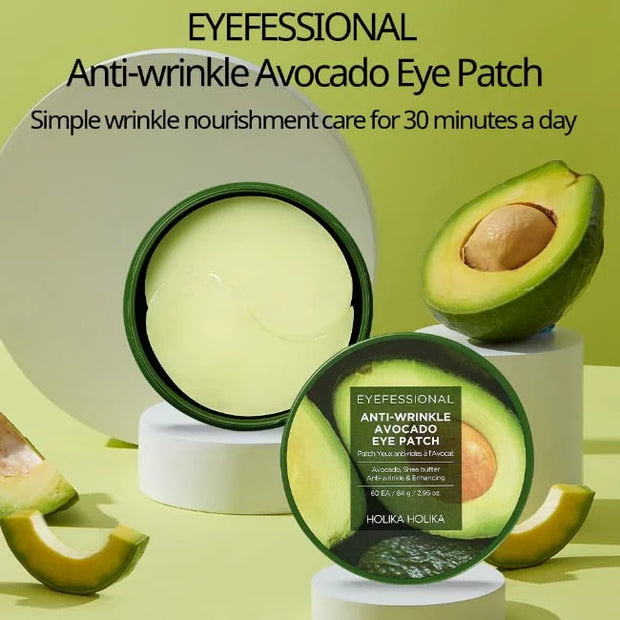 HOLIKA HOLIKA Eyefessional Eye Patch (Anti-wrinkle Avocado) - Product Image