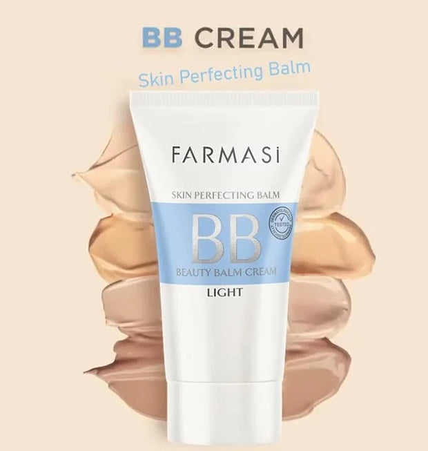 FARMASi Make Up BB Cream Beauty Balm, Full-Coverage Foundation, Concealer, Moisturizer BB Cream for All Skin Types, 1.7 fl...