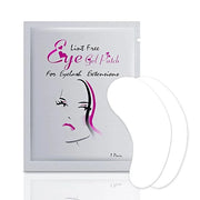 100 Pairs Under Eye Pads, Eyelash Extension Gel Patches Hydrogel Eyes Patches Lint Free Eye Pads for Eyelash Extension Sup...
